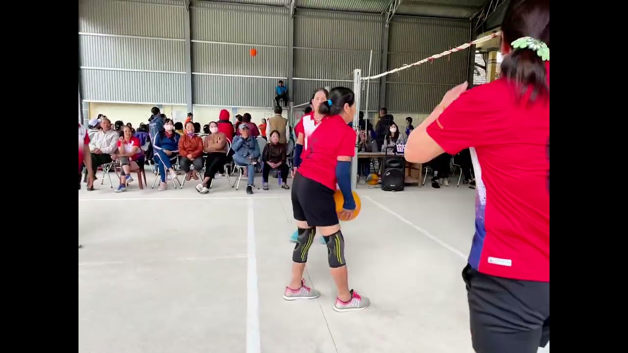 Bà nội đánh bóng chuyền 2024