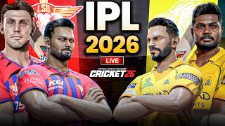 LSG vs CSK | TATA IPL 2026 | Match No.59 | Cricket 26 Live | The Gaming Bunny #ipl2026 #live