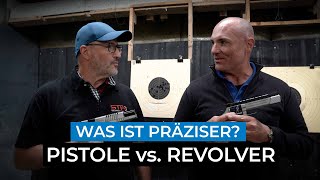 Was ist Präziser Pistole oder Revolver? Tino Schmidt und Thomas Glas liefern die Antwort