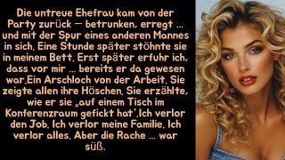 Die untreue Ehefrau kam von der Party zurück — betrunken, erregt … und mit der Spur eines anderen