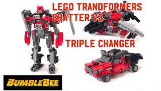 Lego Transformers Shatter V2 (Triple Changer)