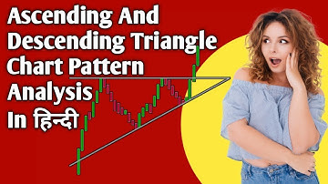 Ascending and Descending Triangle Chart Pattern In Hindi || #chartpatterns #optionstrading #viral