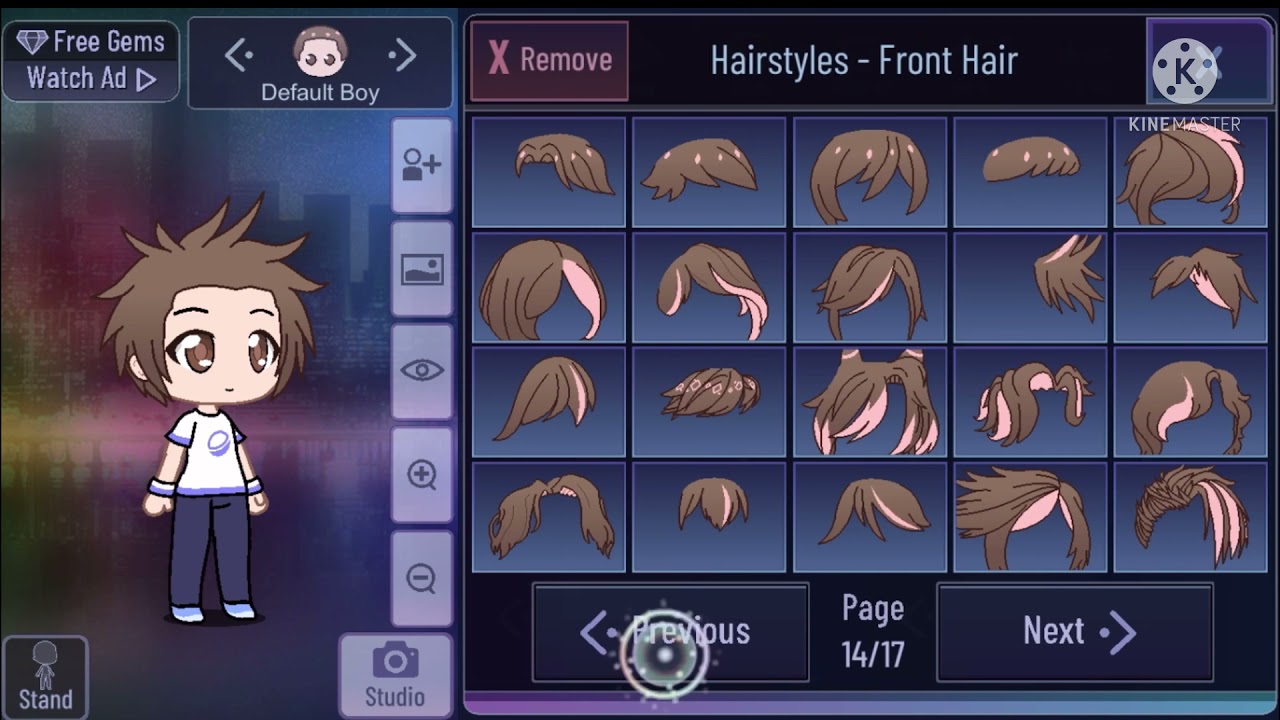 How to do Matt's hair in Gacha Club. 