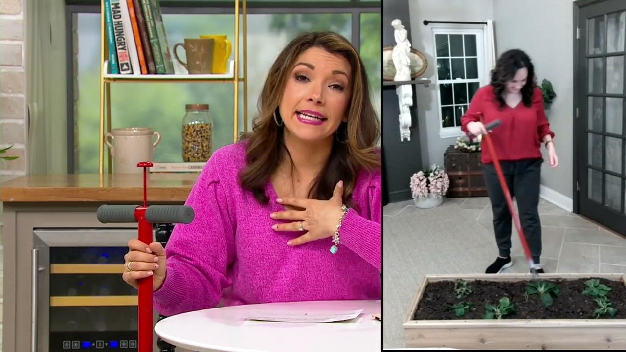 Garden Weasel Weed Popper Step and Twist Long Handle Tool on QVC YouTube