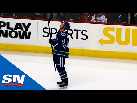 Elias Pettersson Scores On Carey Price To End Five-Game Goal Drought