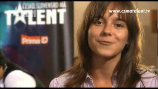 Video thumbnail of "Katarína a Zuzana Winklerové | Česko Slovensko má talent 2010"