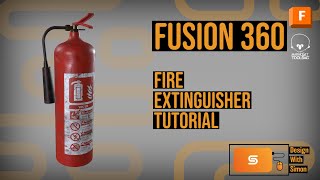 Fusion 360 Tutorial Fire Extinguisher screenshot 3
