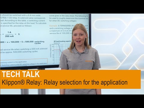 TECH TALK || Klippon® Relay: Correct relay dimensioning for applications