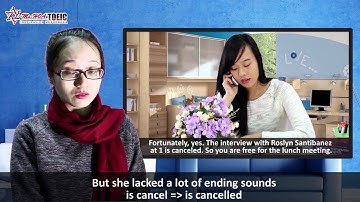 TOEIC Speaking Part 4 | Respond to question based on provided info  Sample test - part 1