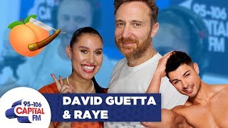 David Guetta & RAYE Improvise Music About Love Island  | FULL INTERVIEW | Capital