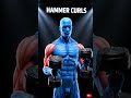 Build Wider Arms with Hammer Curls