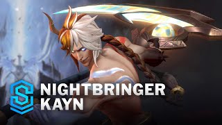 Nightbringer Kayn Wild Rift Skin Spotlight