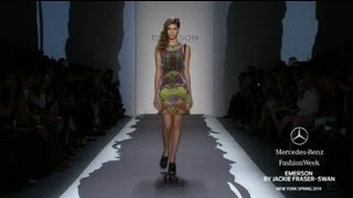 EMERSON BY JACKIE FRASER-SWAN: MERCEDES-BENZ FASHION WEEK SPRING 2014 COLLECTIONS