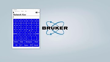 How to setup Wi-Fi on Bruker