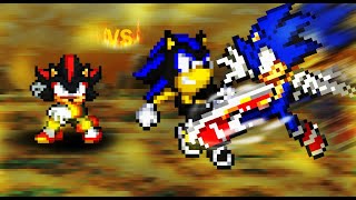 Sonic and Shadow vs Seelkadoom | Sonic Battle MUGEN