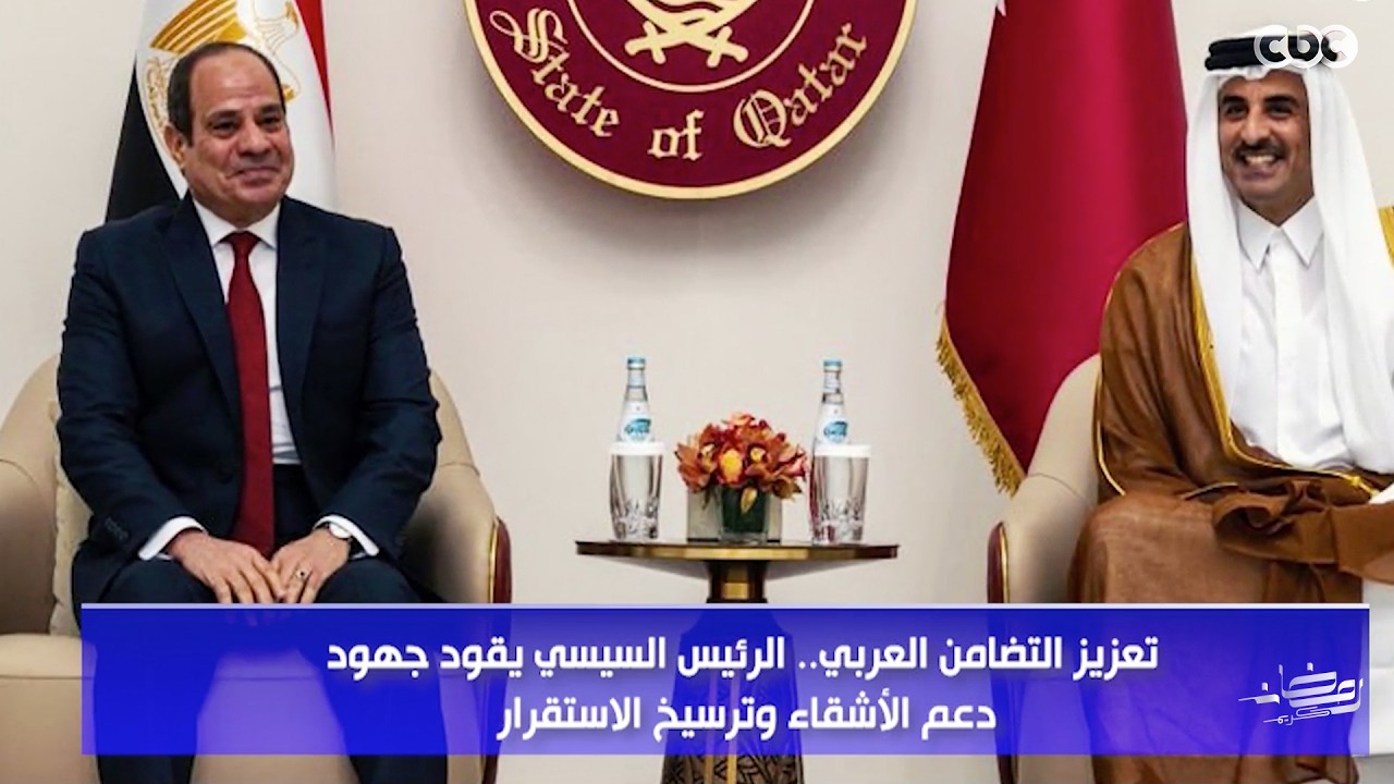 تعزيز التضامن العربي.. الرئيس السيسي يقود جهود دعم الأشقاء وترسيخ الاستقرار