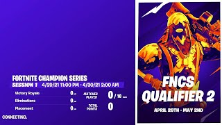 Fortnite FNCS Qualifier 2 NA West