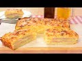 Pastel de Patata con Jamón y Queso | Muy Fácil de Hacer ¡TE SORPRENDERÁ!