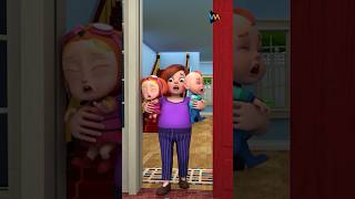 Who's the Thief? | Be Careful with Strangers! | Police Cartoon | Rosoo Nursery Rhymes #shorts