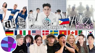 Foreigners React to SB19, G22, 6ENSE (Moonlight, One Sided Love, H.U.G) P-POP | EL's Planet
