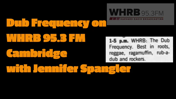 Jennifer Spangler ON WHRB