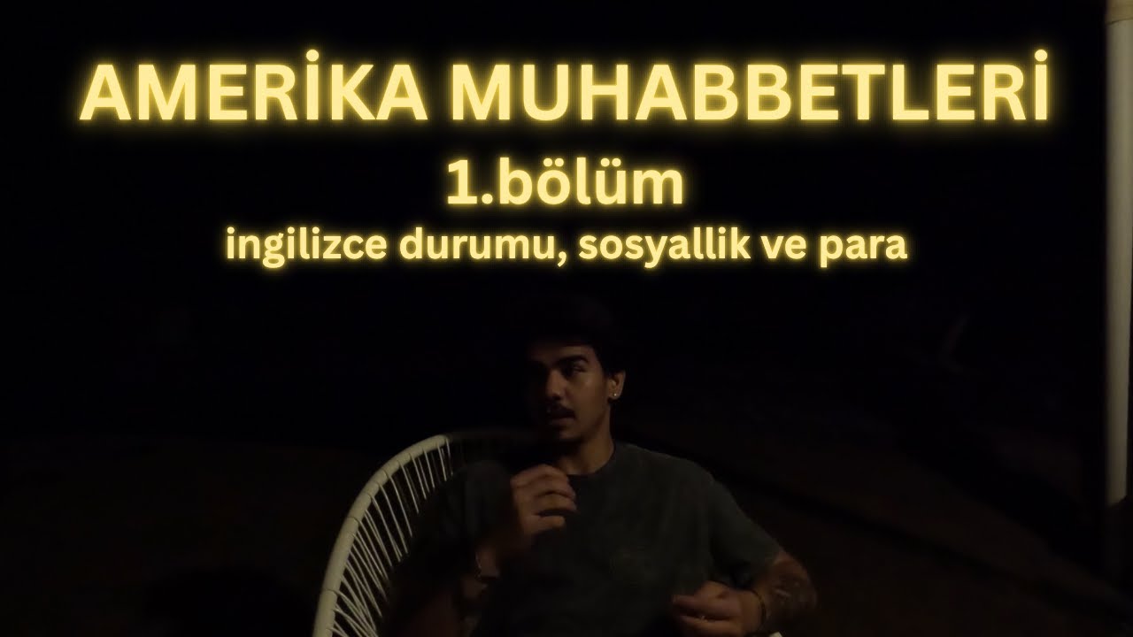 AMERİKAN TALKS EP1 | 🇺🇸