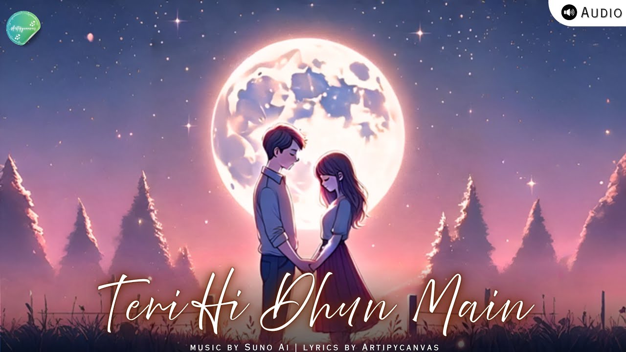 Teri Hi Dhun Main | Official Love Song | Lyrics by Artipycanvas | Music by Suno AI