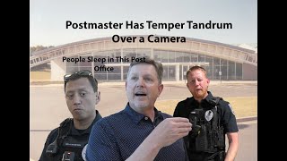 Police Called Postmaster Throws Fit About A Camera In Public Woodstock Georgia