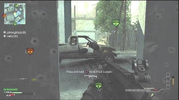 random MW3 live session 1 - game 1