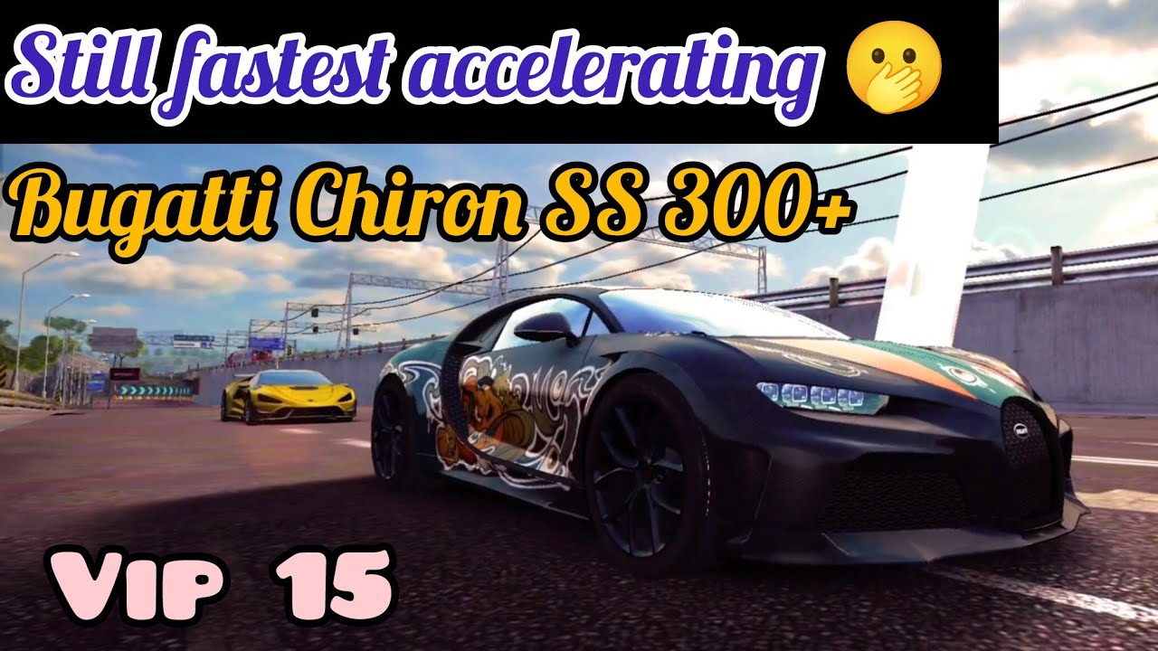 Asphalt 8 | Still fastest acceleration🫢. Bugatti Chiron SS 300+