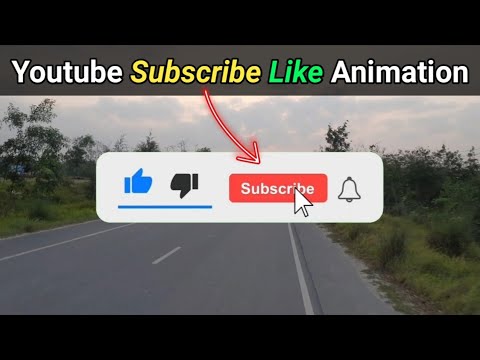 How To Add Like, Subscribe, Bell Button Animation on YouTube Video (Android & iOS)