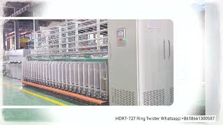 Hdr-727 6.5 Ring Twisteryarn Twisting Machine New