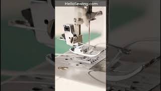 Sewing tip 136 - Sew Elastic with a Safety Pin #sewingtips #sewing #shorts Sewing tip 136 - Sew Elastic with a Safety Pin #sewingtips #sewing #shorts