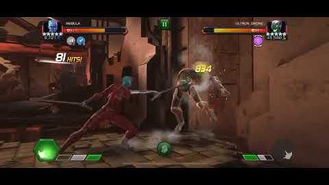 cheesing V1 2.3 ultron boss with nebula