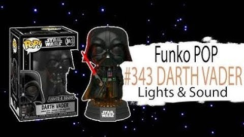 Funko POP #343 Darth Vader "Light & Sound"