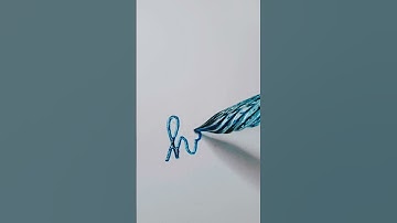 Hey!  #handwriting #shorts #cursive #satisfying #shortsfeed #calligraphy #hey #glasspen #bts