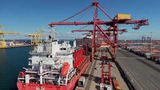 Patrick Terminals takes delivery of 14 Hybrid Kalmar AutoStrads