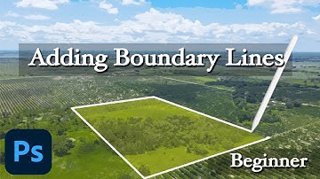 How to Add Real Estate Boundary Lines -Beginner Level