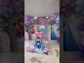 Frozen #birthdaydecoration #princessparty #disneyprincess #disneyelsa #elsadisney