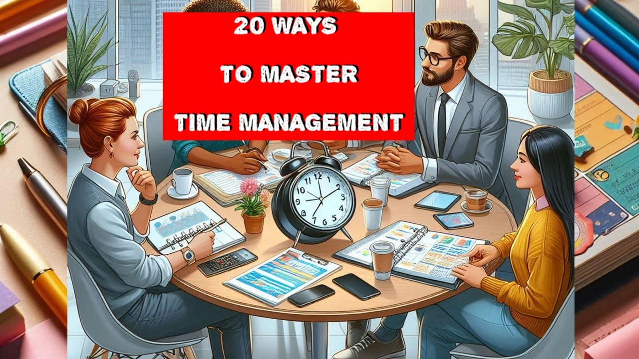20 BEST WAYS TO MASTER TIME MANAGEMENT THAT WORKS - YouTube