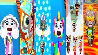 100 Funny Fails Talking Tom Gold Run VS Tom Hero Dash VS Tom Gold Run 2