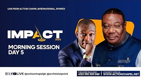 APOSTLE JOSHUA SELMAN AT IMPACT 2025 CONFERENCE WITH ARCH BISHOP DUNCAN WILLIAMS - ACI GHANA