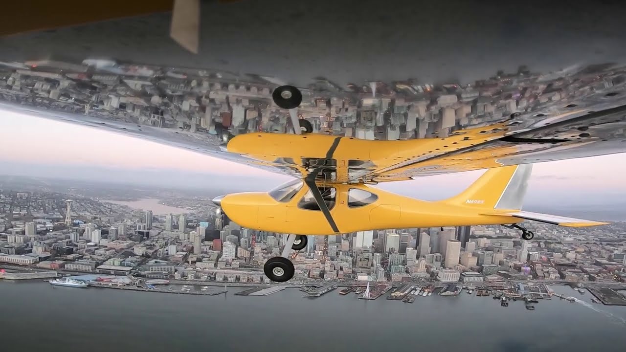 Picking My Boyfriend Up in My Plane! - Flying the GlaStar into Boeing Field.