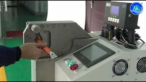 BZW-6C+CFM Hexagon shape terminal crimping machine for 120mm2 cable with CFM