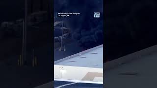 Driver arrested in bus collision that news helicopter was covering when it crashed