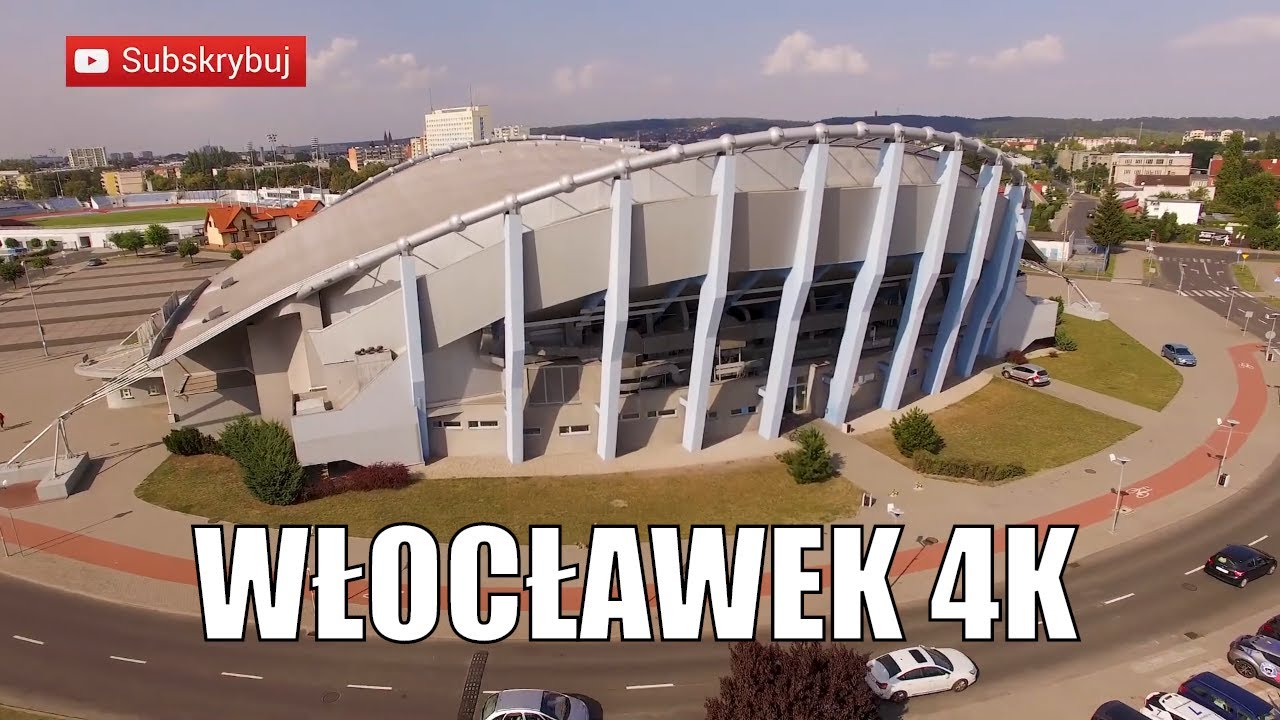 WŁOCŁAWEK 4K - Piękne Miasto w Polsce