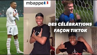 Il imite les célébrations des footballeurs et cartonne sur TikTok