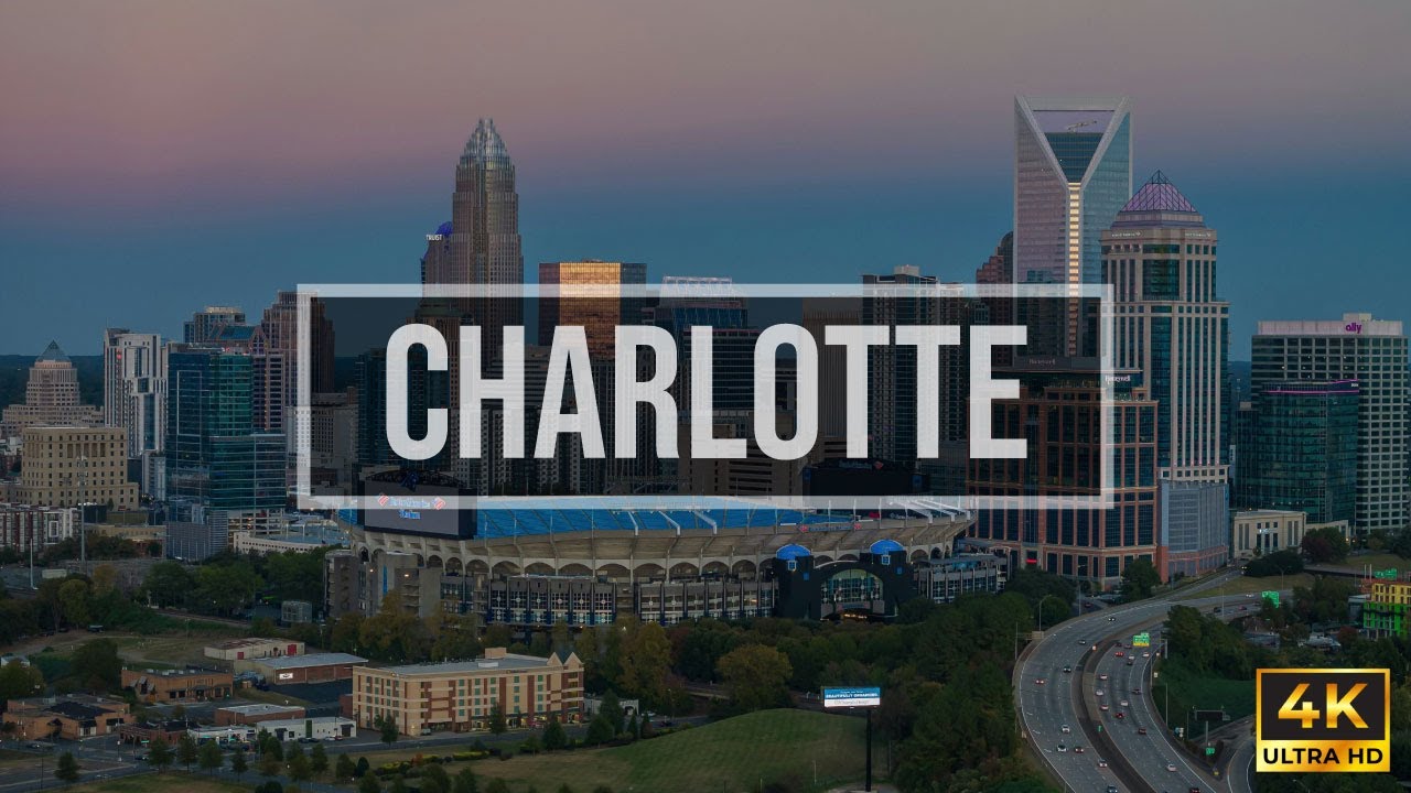 Charlotte, North Carolina Drone Footage in 4K | Queen City From Above