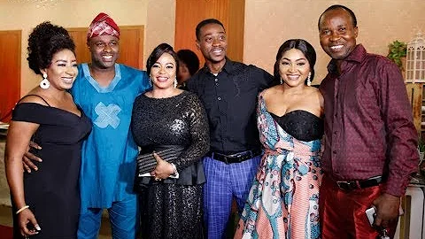 Mide Martins,Mercy Aigbe,Femi Adebayo & Others enjoying themselves at Kemi Afolabi Birthday Party
