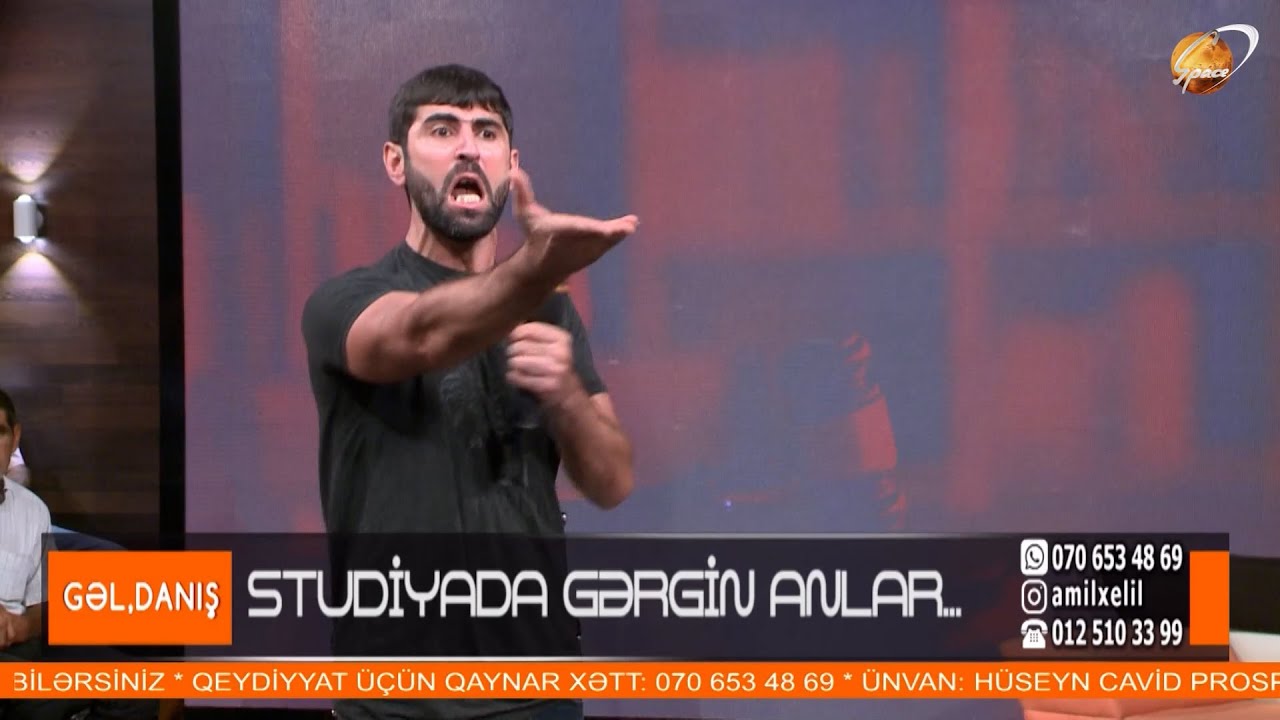 Etibarın qayınatası və qayınanası studiyaya gələndə aləm biri-birinə dəydi - Gəl, Danış